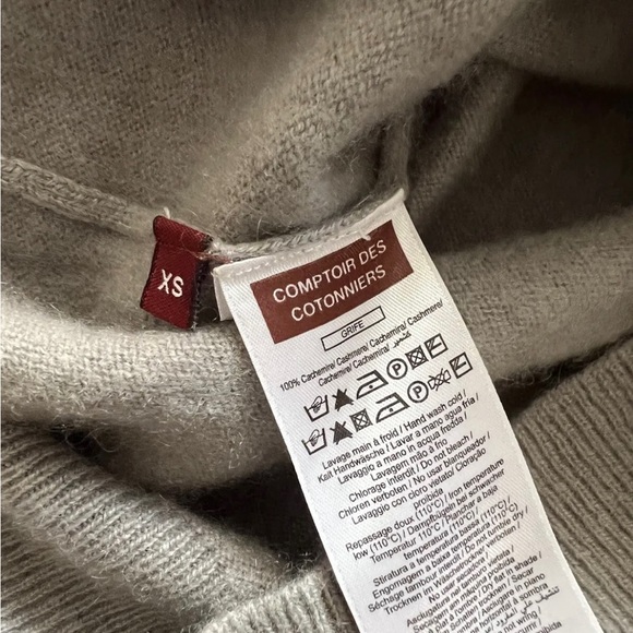 Comptoir des cotonniers women winter jumper size xs 100% cashmere jumper - Picture 7 of 8